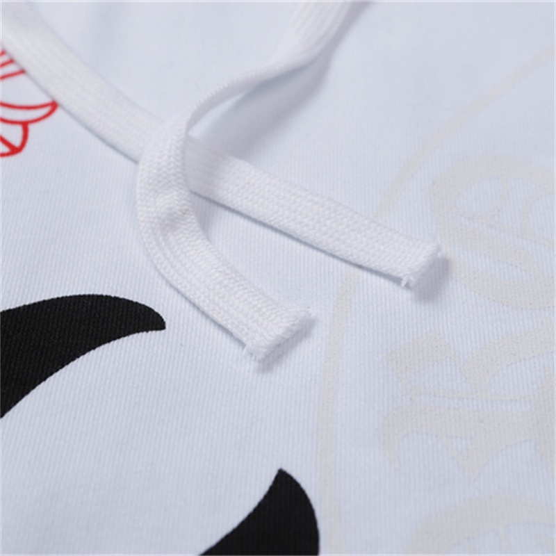 Áo Hoodie Thể Thao Bằng cotton Tay Dài In Chữ Thập Màu chrome hearts Phong Cách unisex plus size m-xxl