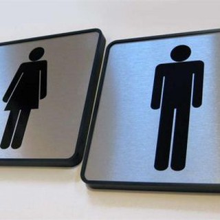 BIỂN WC VUÔNG