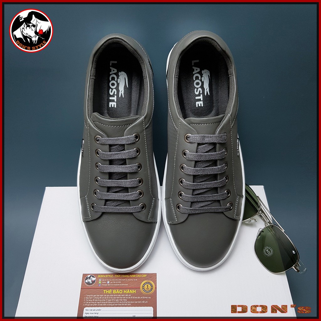 [ẢNH THẬT 100%] GIÀY THỂ THAO NAM DA THẬT/ GIÀY SNEAKER NAM PHONG CÁCH TRẺ TRUNG LỊCH LÃM GIÁ TỐT - GSG-01 | BigBuy360 - bigbuy360.vn