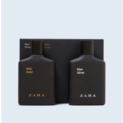 Tách set nước hoa nam ZARA MAN GOLD, SILVER 100ml ko box