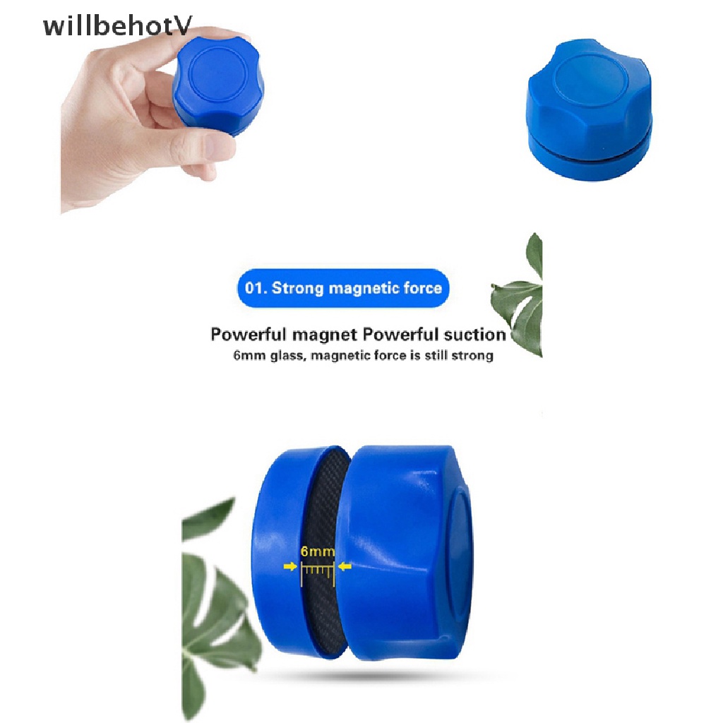 Chổi Vệ Sinh Kính Bể Cá Từ Tính Mini Tiện Dụng