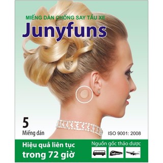 hộp 5 miếng dán say chống say tàu xe