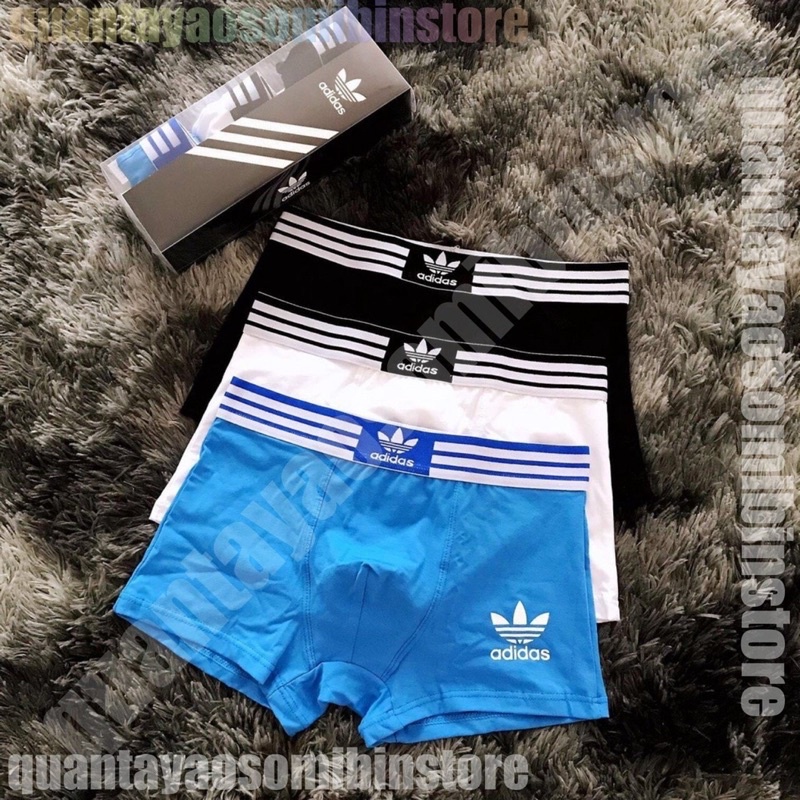 Combo quần sịp đui nam  A.D.S đủ màu chất vải thun lạnh, co giãn,ko nhăn,ko xù, thoáng mát, dễ vận động