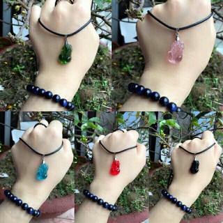 Dây chuyền tỳ hưu đủ màu