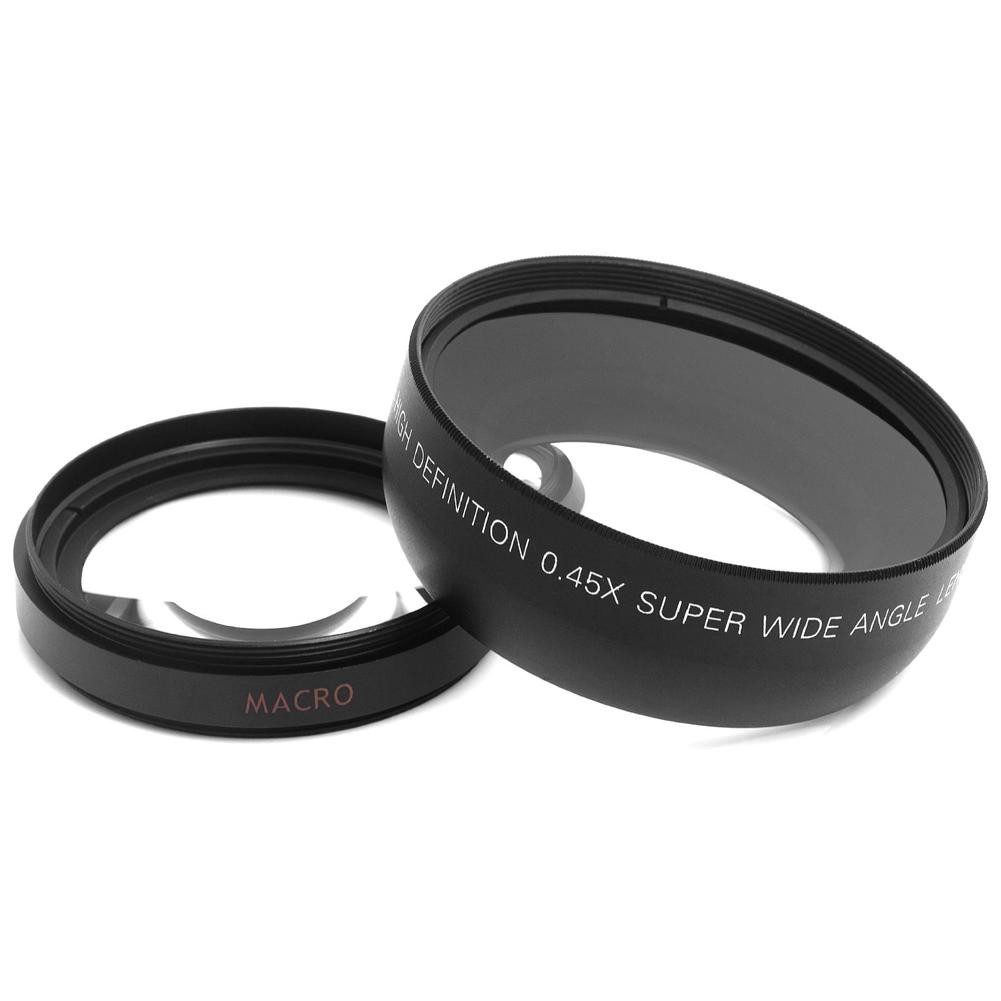 Ống kính góc rộng 0.45x 52mm cho máy ảnh Nikon 18-55mm 55-200mm