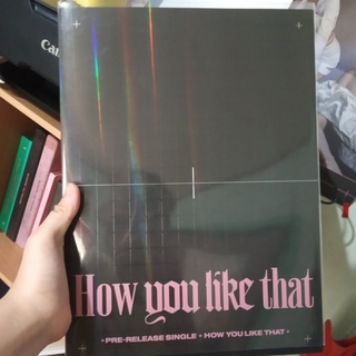 Sẵn Blackpink How You Like That HYLT quyển ảnh