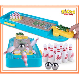 Bộ đồ chơi trẻ em Bowling mini hình chú ếch – Đồchơitrẻem 1 1