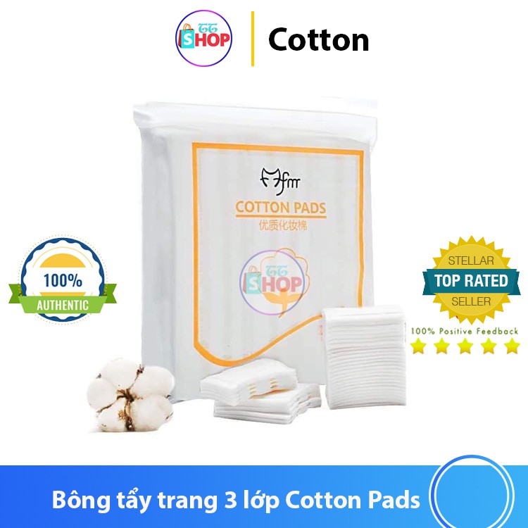Bông tẩy trang 3 lớp Cotton Pads