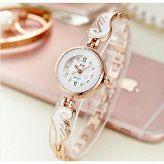 Đồng hồ nữ JW MS206 ANGEL lắc tay dây kim loại cao cấp