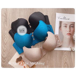 Áo ngực mouse mút ép mỏng form to nối 3 móc