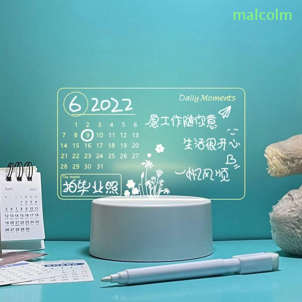 Bảng Ghi Nhớ USB Bằng Acrylic Trong Suốt Có Giá Đỡ Có Đèn Led Cho Trẻ Em Và Bạn Gái