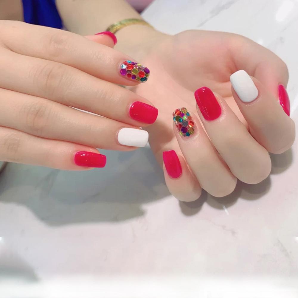 Hạt Charm Tròn Đính Trang Trí Móng Tay Nghệ Thuật DIY