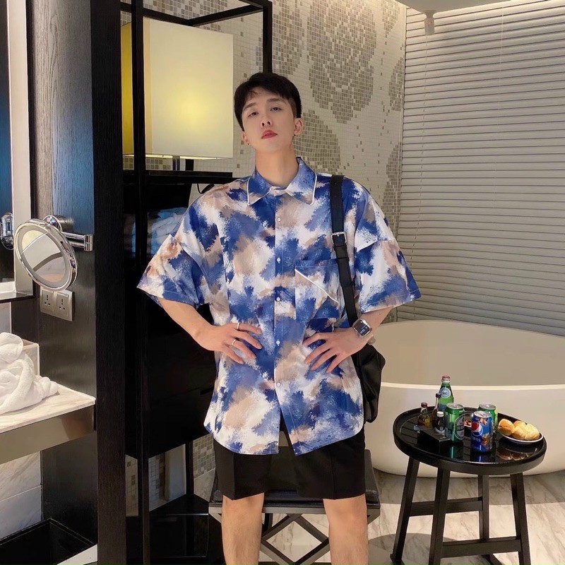 SƠMI LỤA HOẠ TIẾT ( nam và nữ )