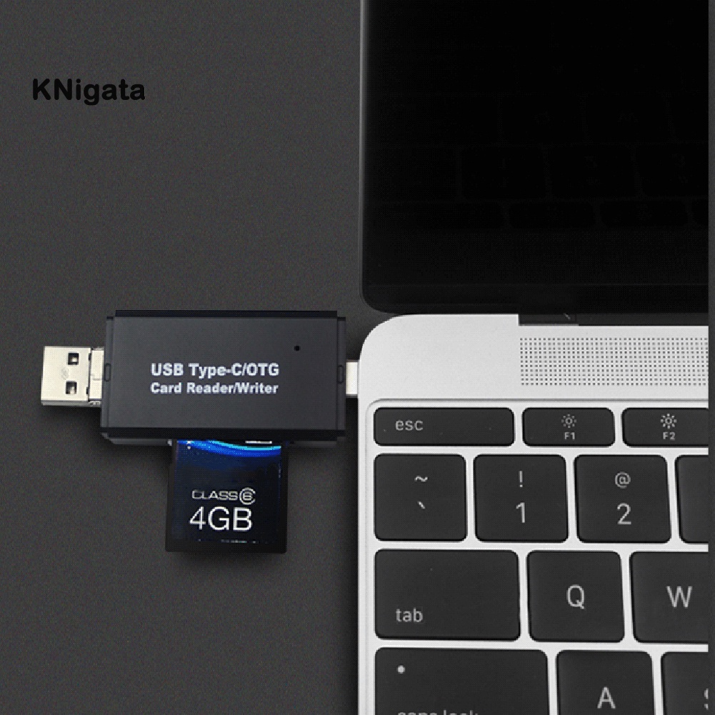 Đầu Đọc Thẻ Nhớ 3 Trong 1 Type-C Usb 2.0 Micro-Usb Tf Sd Tốc Độ Cao | BigBuy360 - bigbuy360.vn