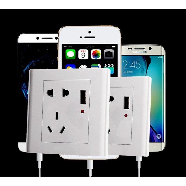 Ổ cắm áp tường Wifi thông minh Sonoff