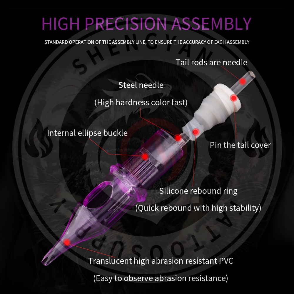 Set 10 Hộp Khử Trùng Dùng Một Lần Cho Máy Xăm Lông Mày Môi Vĩnh Viễn