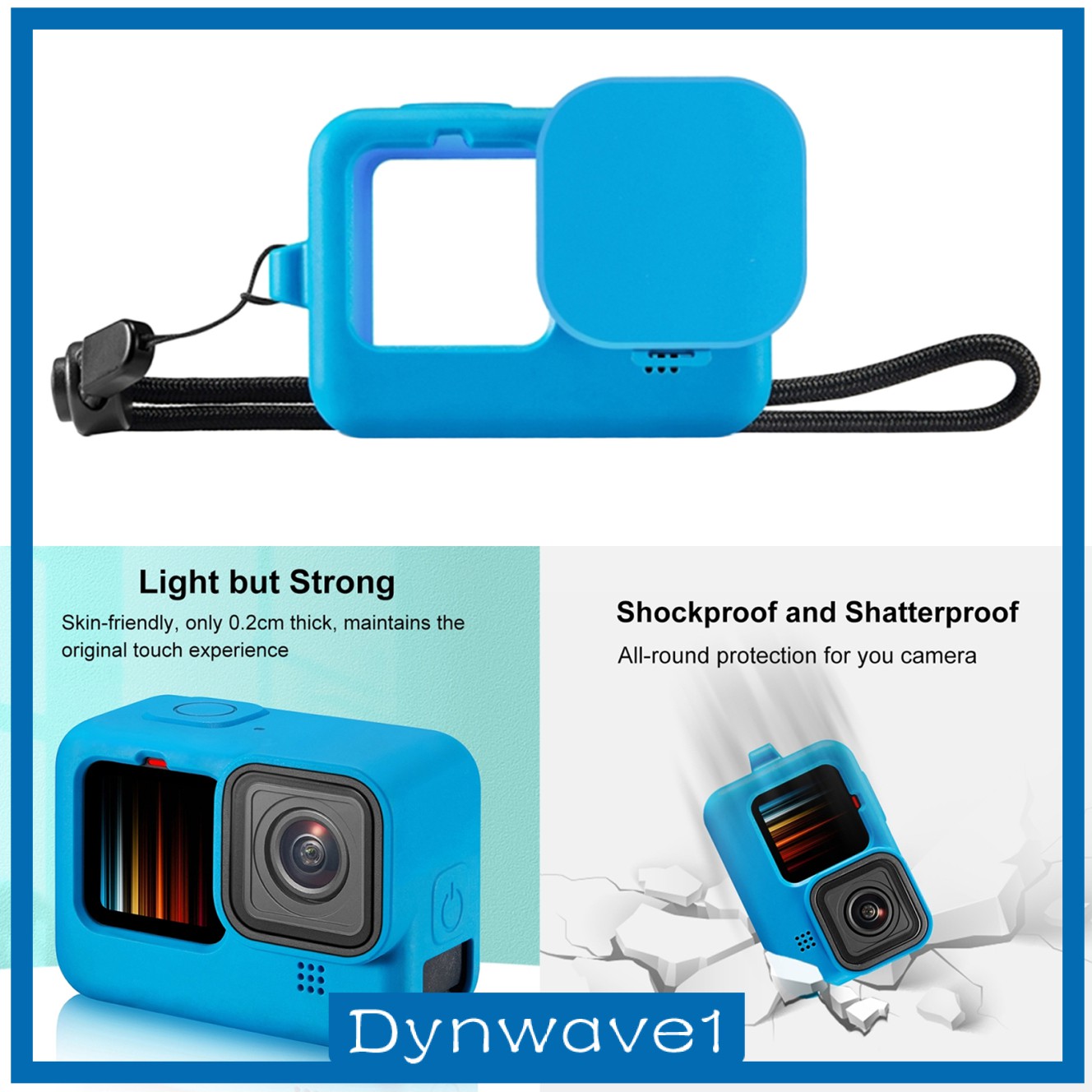 Vỏ Silicone Bảo Vệ Camera Hành Trình Gopro Hero9 Dynwave1 | BigBuy360 - bigbuy360.vn