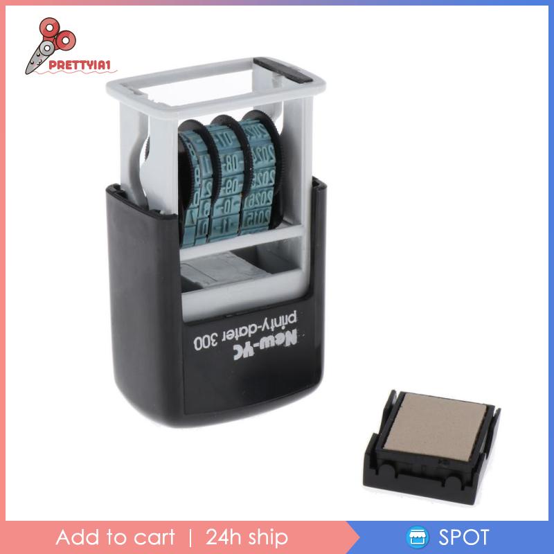 Con Dấu Ngày Tháng Tự Đóng Dấu H-4mm Prettyia1