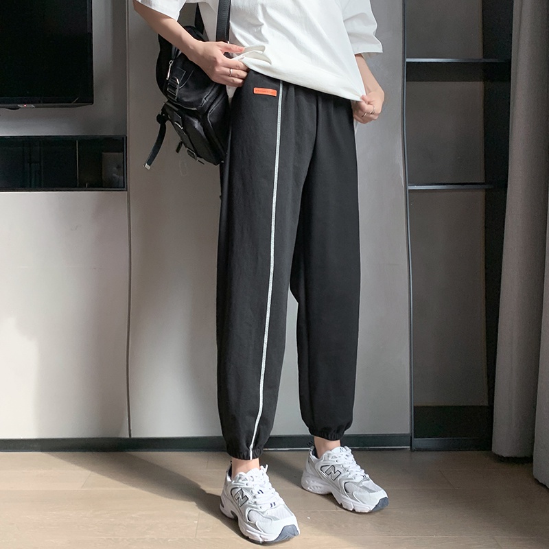 NRVP Quần Thể Thao Ống Rộng Phong Cách Thời Trang Hàn Quốc Dành Cho Nam Và Nữ