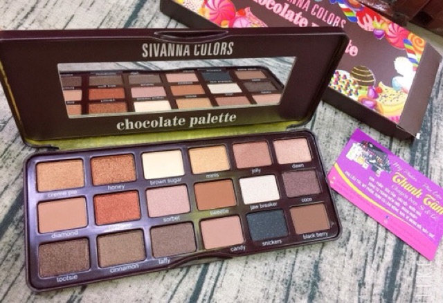Bảng phấn mắt sivana color 18 ô