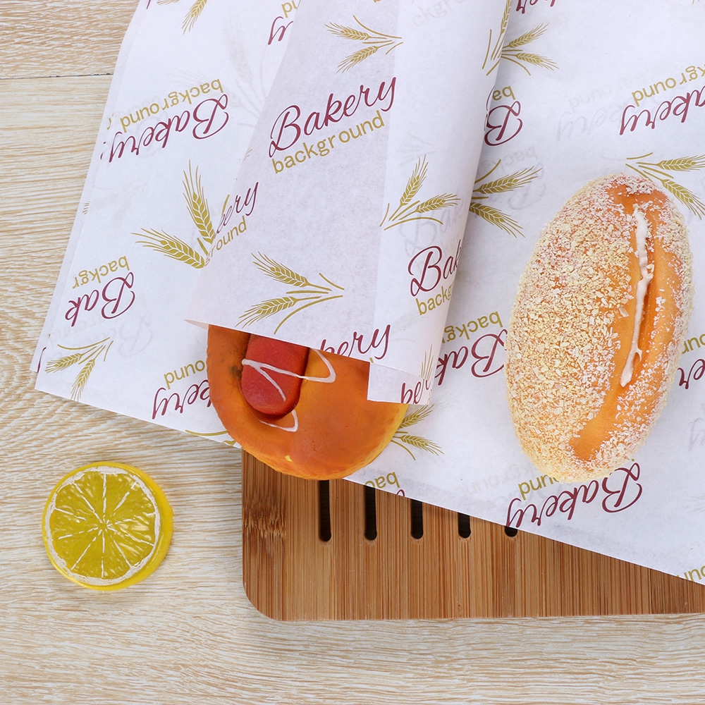Bộ 20/50 tờ giấy gói bánh mì và thực phẩm tiện dụng