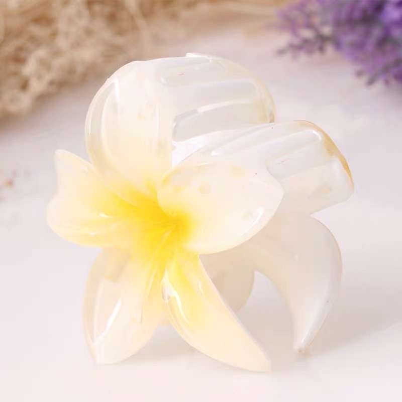 Kẹp Tóc Hình Hoa Lily Lớn Thiết Kế Đơn Giản Ngọt Ngào Thời Trang Cho Nữ