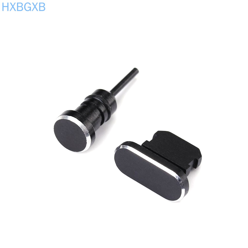 Nắp Chống Bụi Bằng Kim Loại Cổng Sạc 3.5mm Cho iPhone XS 8 7 7 6 6S Plus