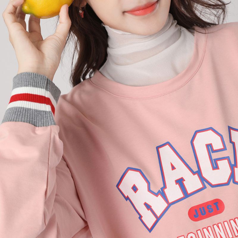 Áo Lưới Cổ Lọ Thời Trang Mùa Thu Cho Nữ