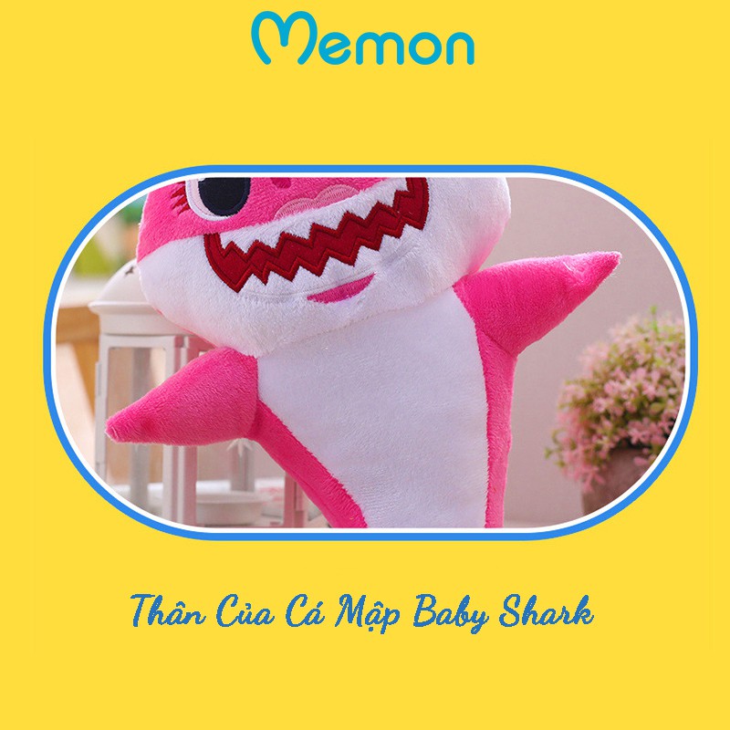 [Mã LIFEM1 giảm 50k đơn 99k] Cá Mập Baby Shark Cao Cấp Memon