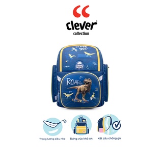 Ba Lô CLEVER HIPPO Fancy - Biệt Đội Khủng Long BD1211/BLUE
