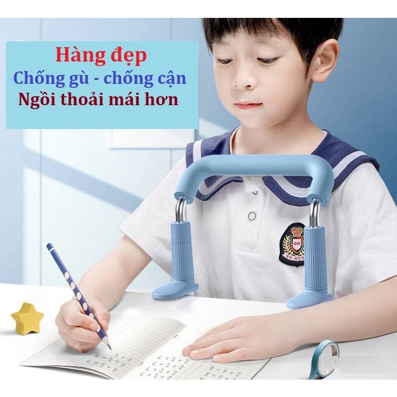 Giá chống cằm chống cong vẹo cột sống, dụng cụ chống cận thị, chống cằm cho bé.