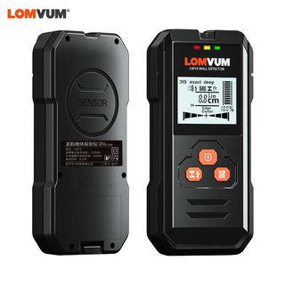 Máy dò tường LOMVUM kỹ thuật số màn hình LCD đa chức năng tìm đường ống dây điện kim loại cáp AC