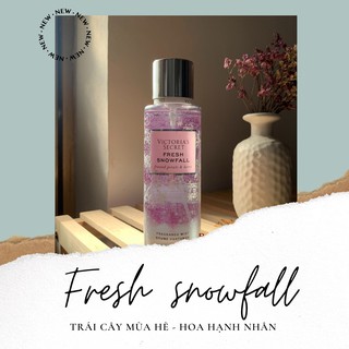 [FRESH SNOWFALL] Xịt body mist hương nước hoa Victoria Secret 250ml - bản giới hạn