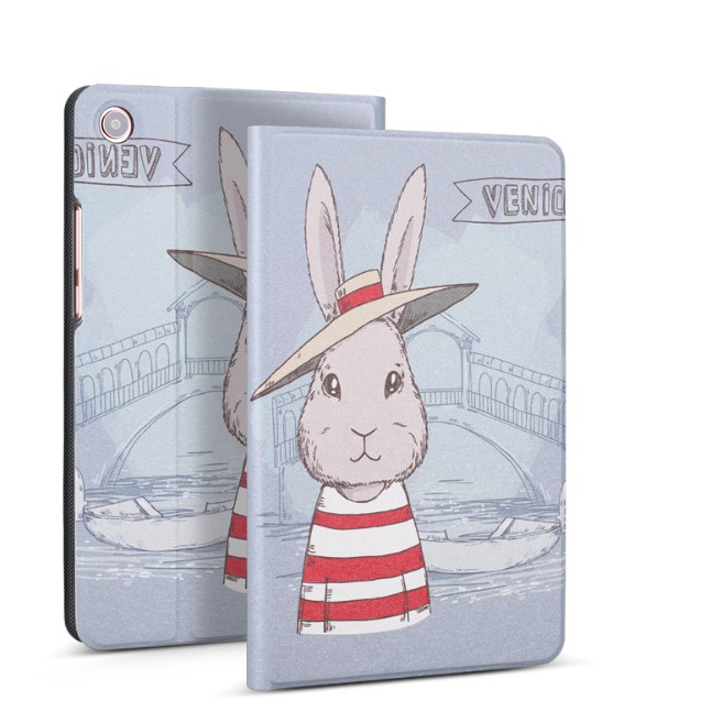 Bao da Xiaomi Mipad 4 Plus nắp gập - Cầu vồng