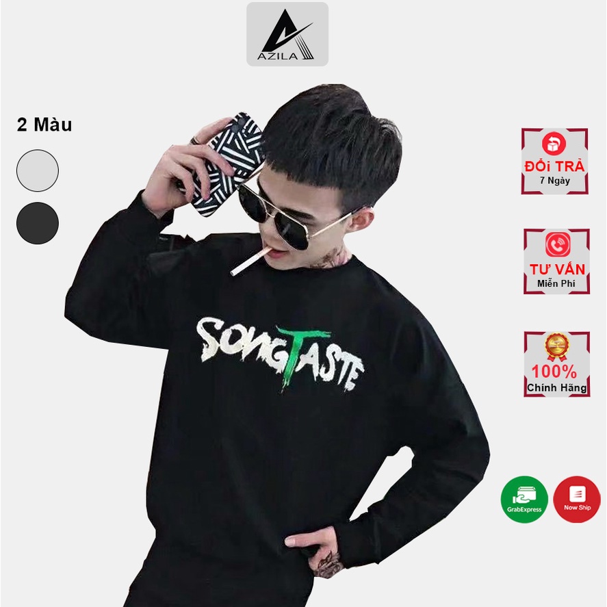 Áo nỉ dài tay AZILA chất liêu Poly co dãn 4c mềm mịn TD59