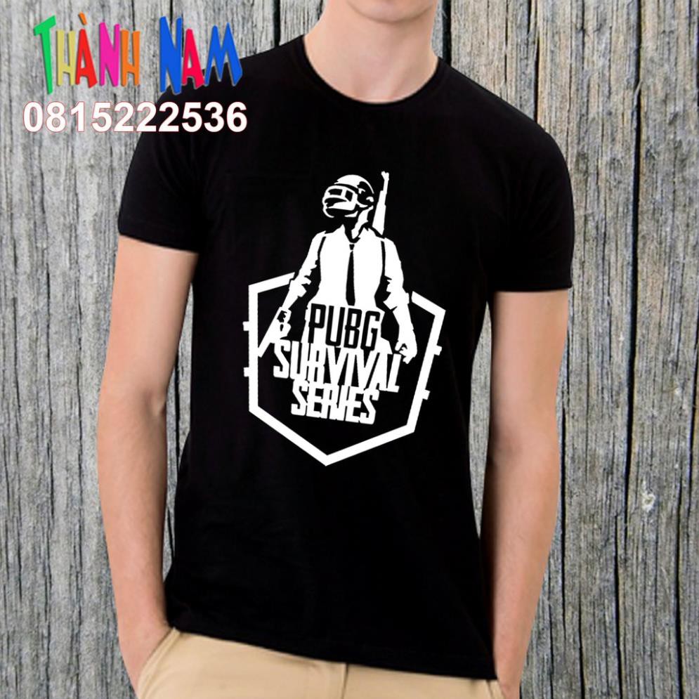 SALE- áo game PUBG, áo Phông đen PUBG - áo cực chất
