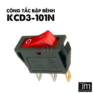 Công Tắc Bập Bênh 15A 220VAC KCD3-101N