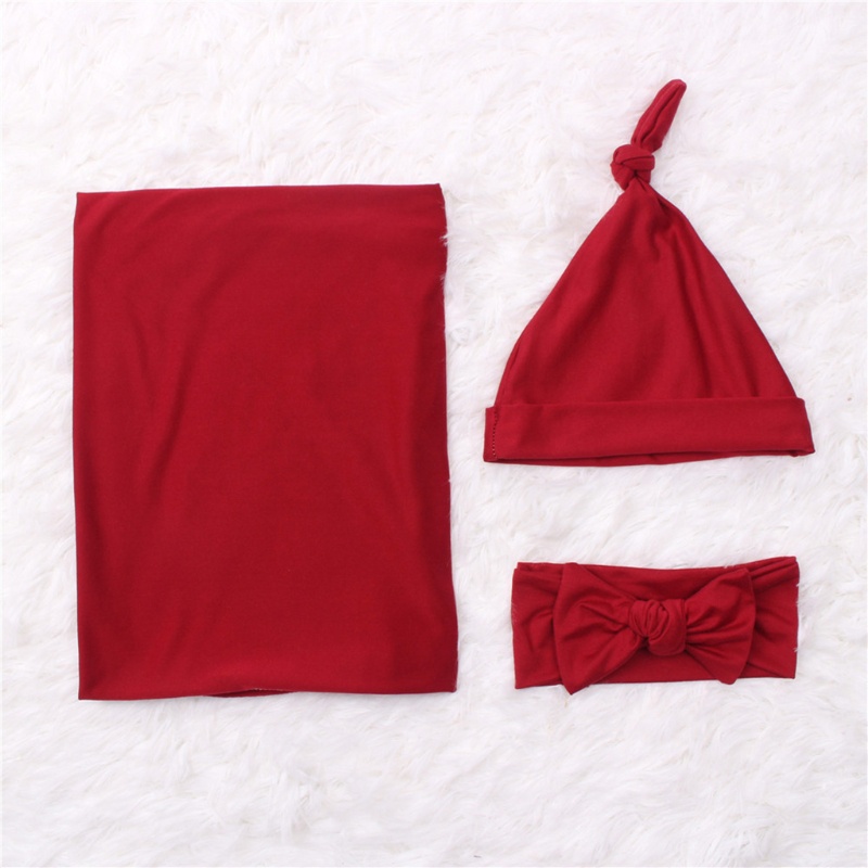 Bộ 3 Túi Ngủ Cotton Mềm Màu Trơn Cho Bé Sơ Sinh