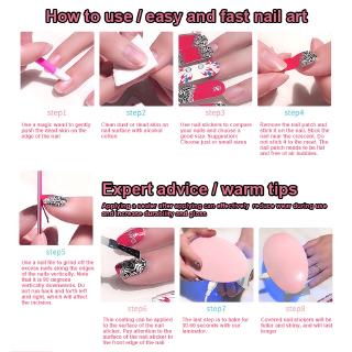 (Hàng Mới Về) Nhãn Dán Trang Trí Móng Tay Nghệ Thuật Diy