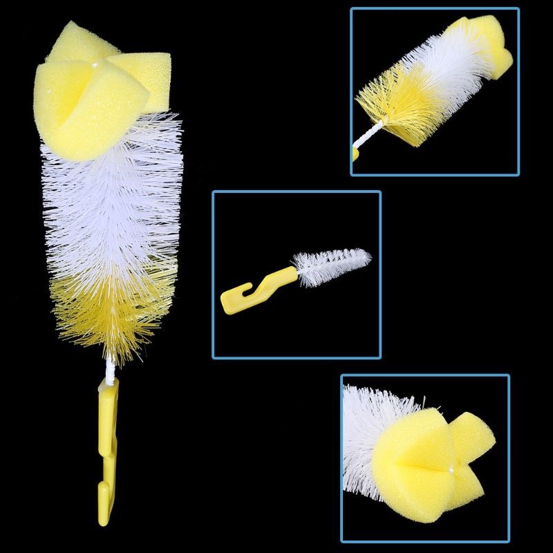 Cọ rửa bình 2 chi tiết siêu tiện lợi