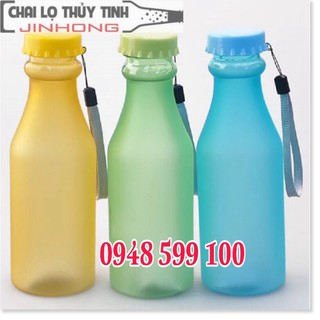 CHAI THUỶ TINH MÀU 350ML DÂY