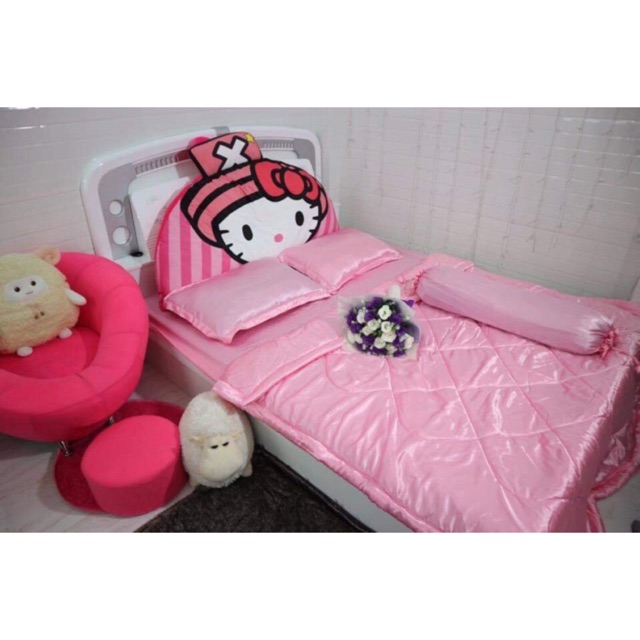 Bộ drap giường phi lụa Thái Tuấn