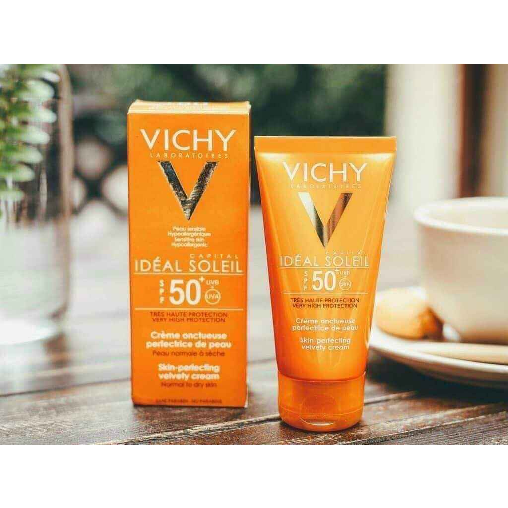 Kem  Chống Nắng VICHY SPF 50+ Ideal Soleil 50ml - Sản Phẩm Chính Hãng