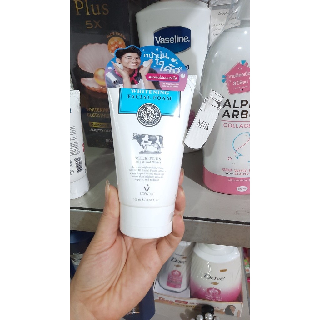 SỮA RỬA MẶT TRẮNG DA SỮA BÒ MILK PLUS THÁI LAN(chính hãng)  50G | BigBuy360 - bigbuy360.vn