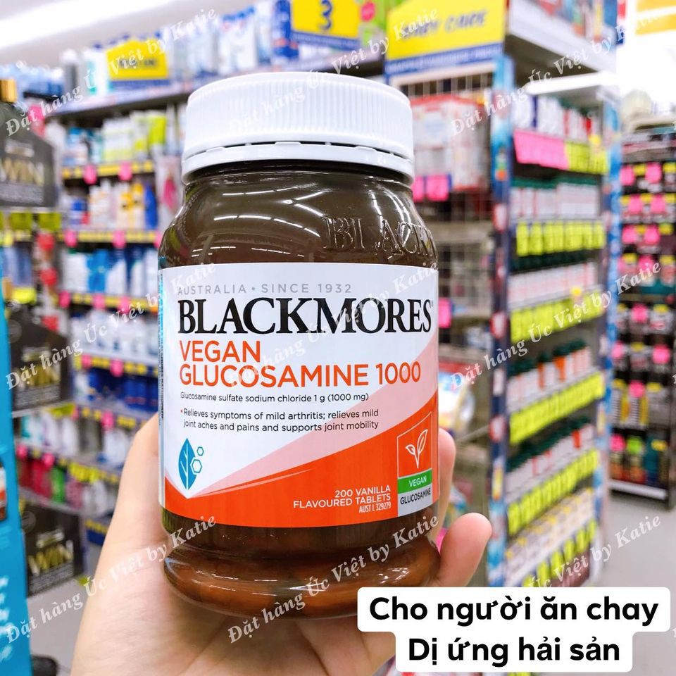 Blackmores Vegan Glucosamine 1000mg 200 viên