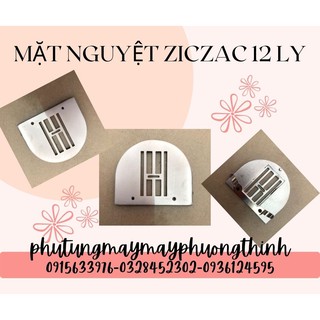 Mặt nguyệt ziczac 12 ly