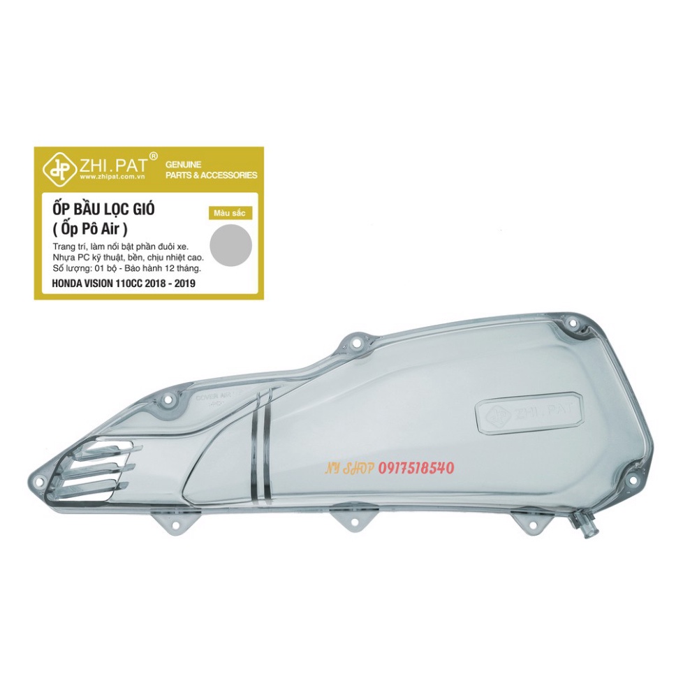 ỐP PÔ E ( BẦU GIÓ ) TRONG SUỐT CHO VISION CHÍNH HÃNG ZHIPAT Ảnh thật Sp