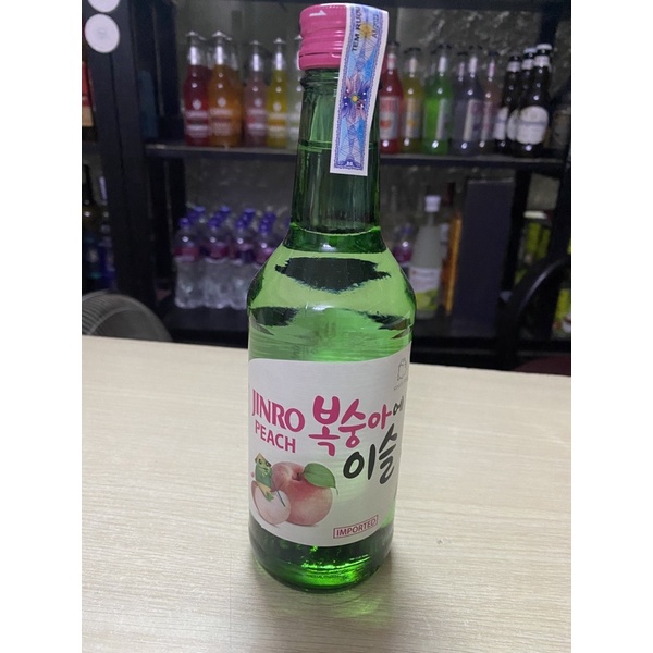 Soju Hàn Quốc Jinro 360ml-Vị Đào