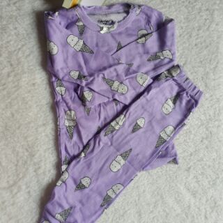 Bộ đồ cotton Carter dài tay cho bé