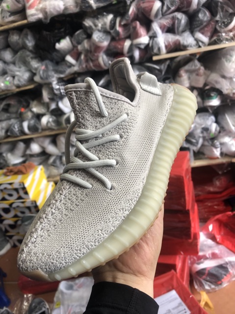 (ẢNH THẬT+VIDEO) giầy sneaker giầy học sinh boots v2 350 seasame xám | BigBuy360 - bigbuy360.vn